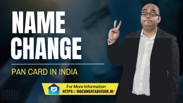 How To Change Name In Pan Card In India